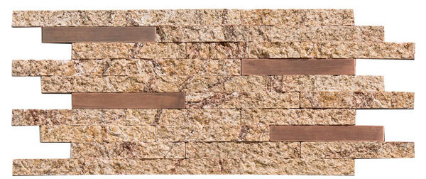 Aspect Collage Tile in Desert Quartz